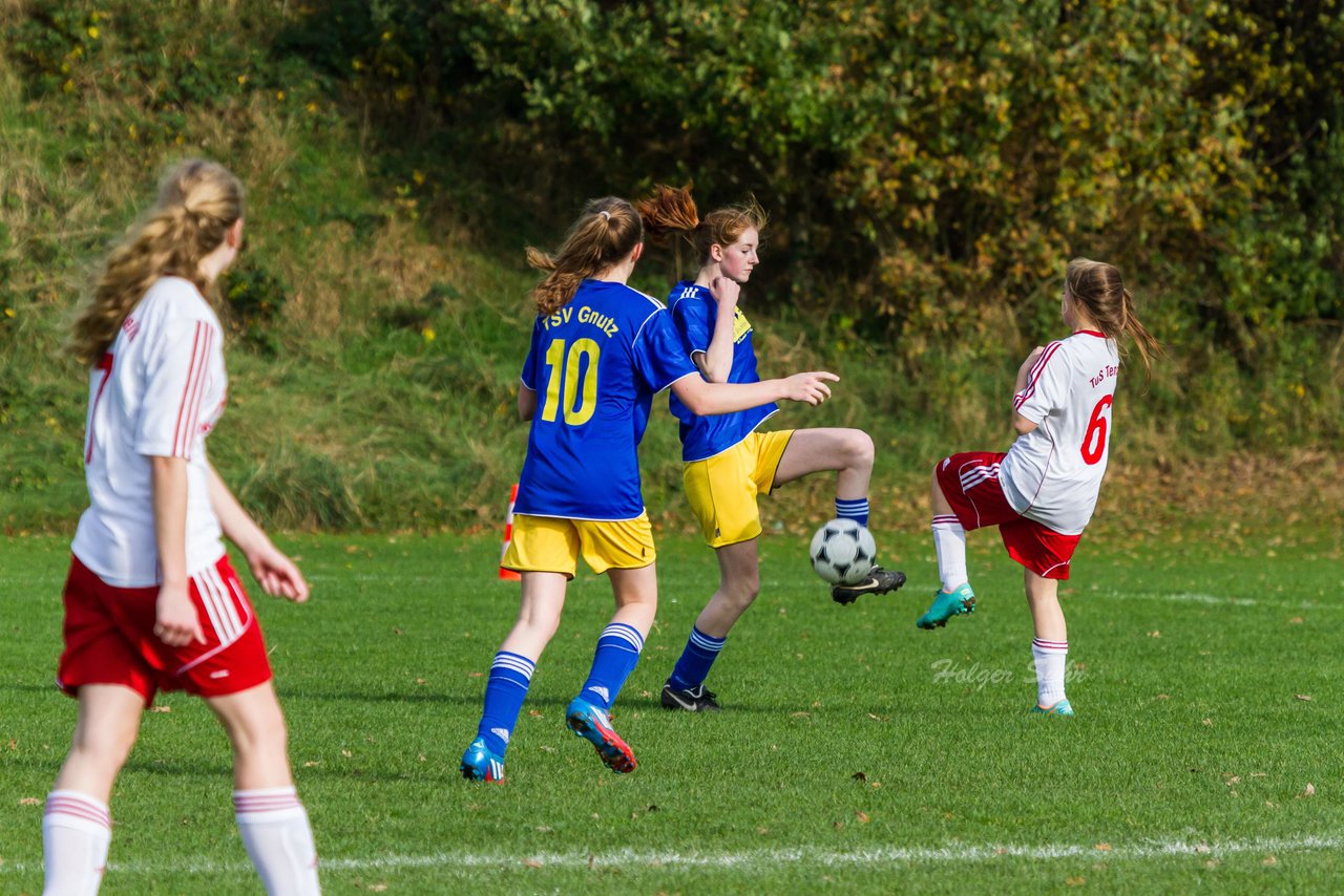 Bild 105 - B-Juniorinnen TSV Gnutz o.W. - TuS Tensfeld : Ergebnis: 3:2